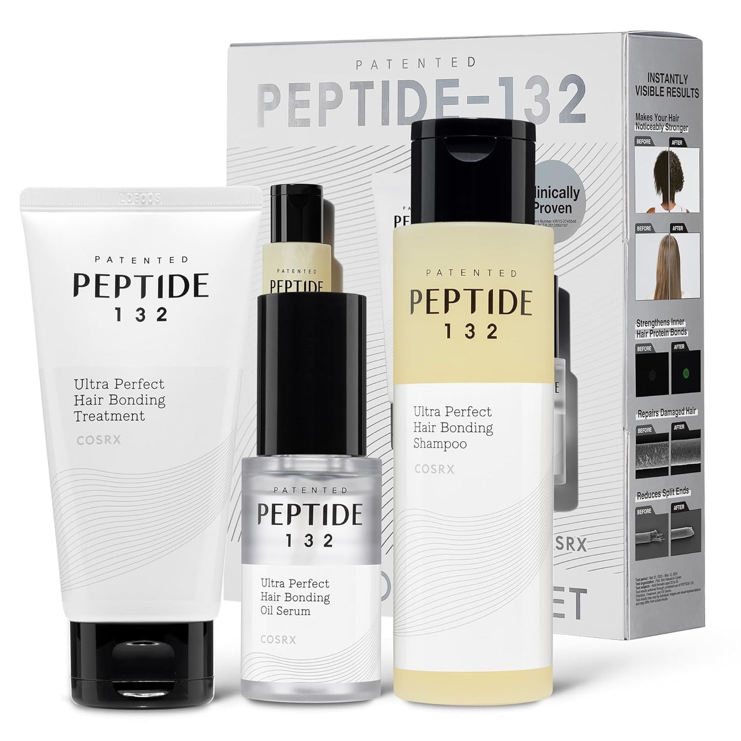 COSRX Hair Care Set - Bonding Shampoo, Treatment & Oil Serum