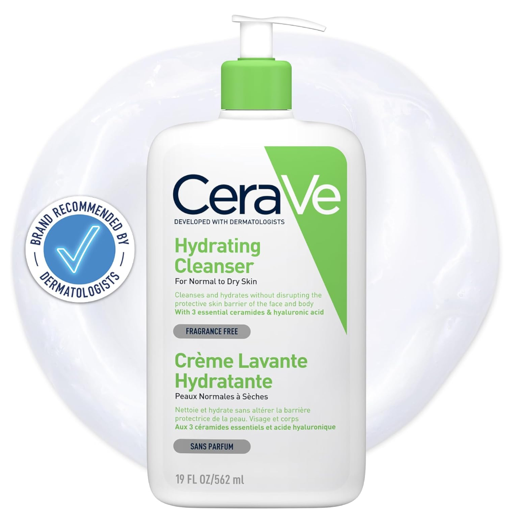 CeraVe Hydrating Cleanser for Normal to Dry Skin