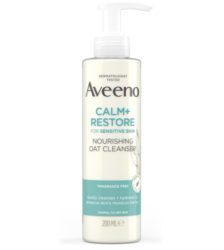 Aveeno Face Calm+Restore Nourishing Oat Cleanser
