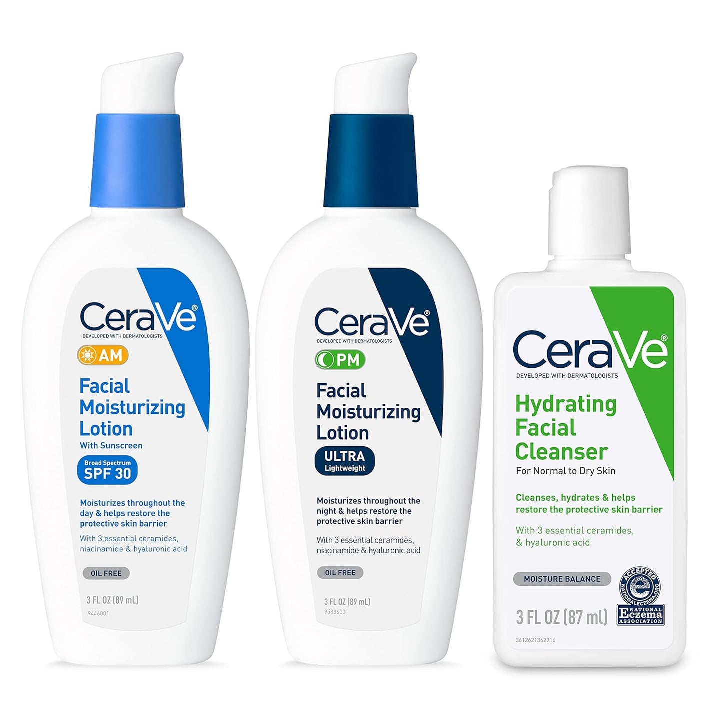 CeraVe Skin Care Routine for Morning & Night