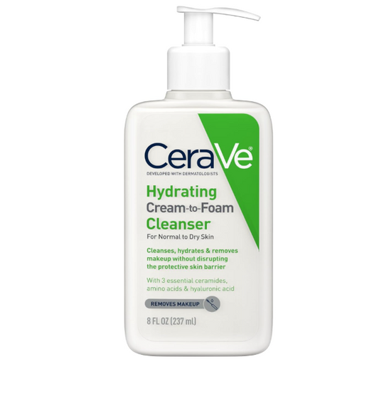 CeraVe Hydrating Cream To Foam Cleanser