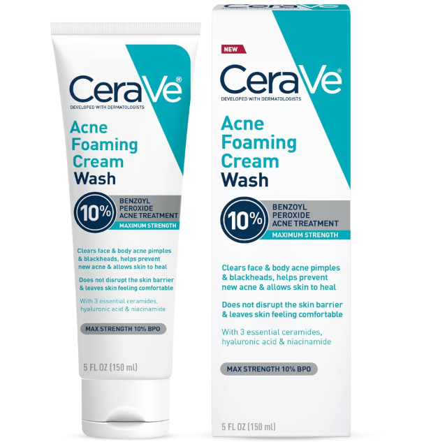 CeraVe Acne Foaming Cream Wash