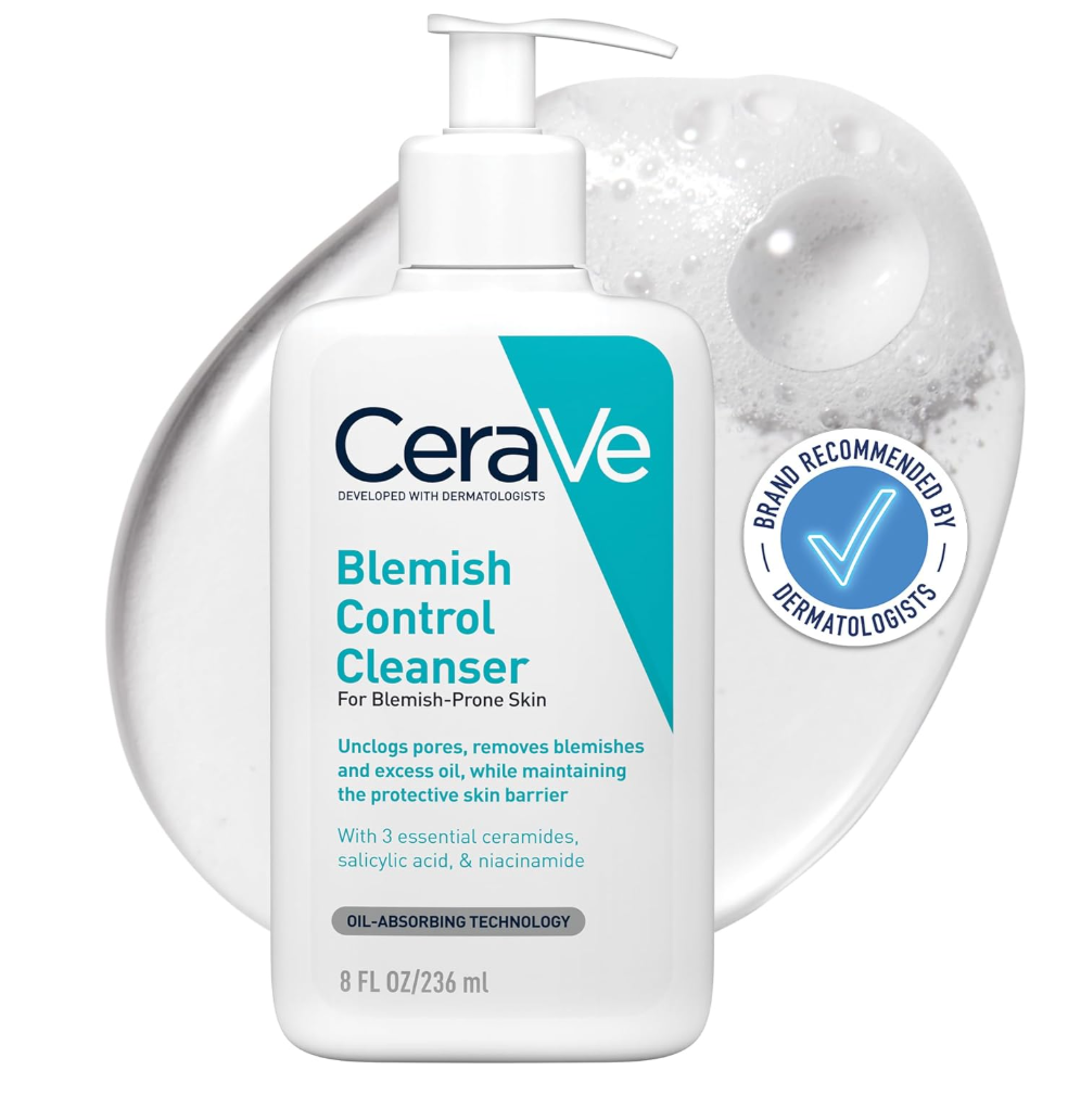 CeraVe Blemish Control Face Cleanser