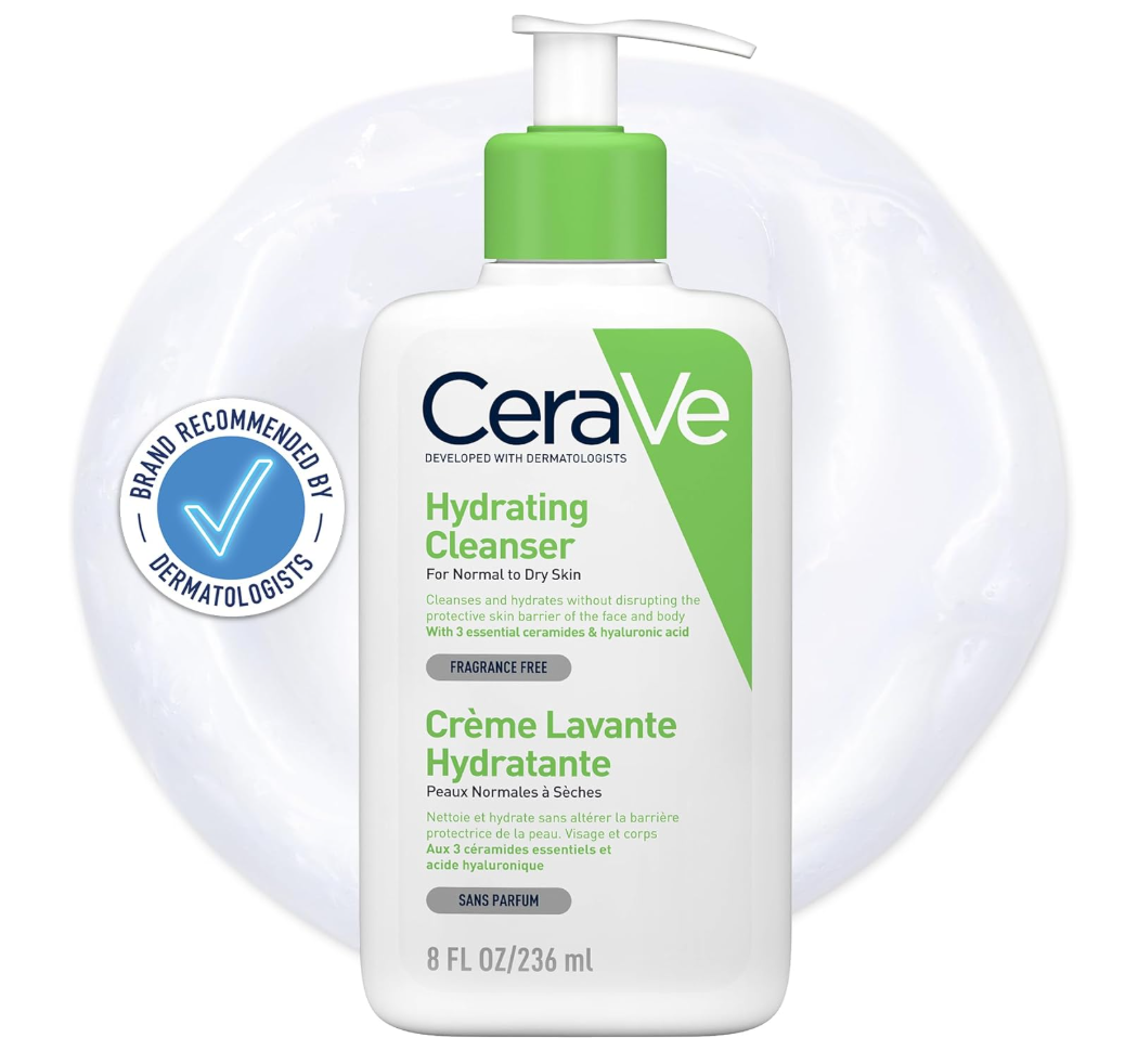 CeraVe Hydrating Cleanser for Normal to Dry Skin