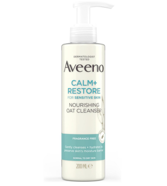 Aveeno Face Calm+Restore Nourishing Oat Cleanser