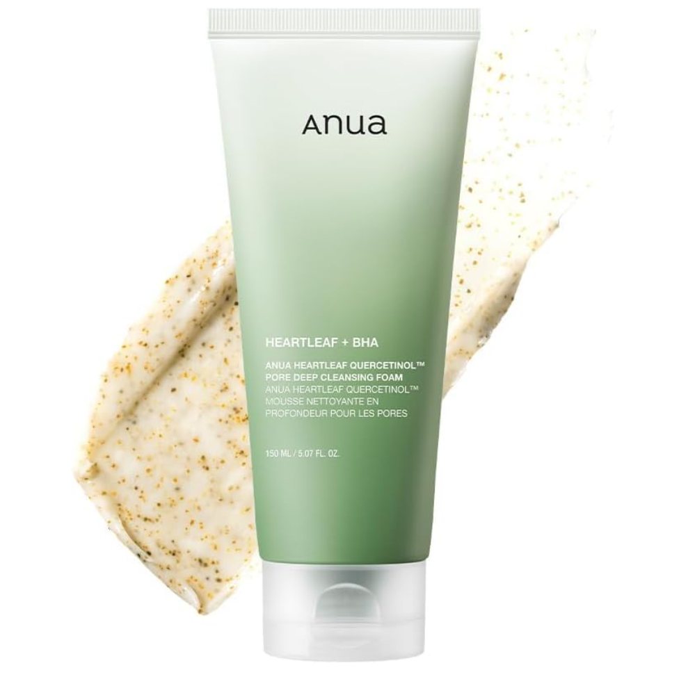 ANUA Heartleaf Quercetinol Pore Deep Cleansing Foam
